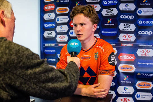 Kristian Lonebu of Aalesund