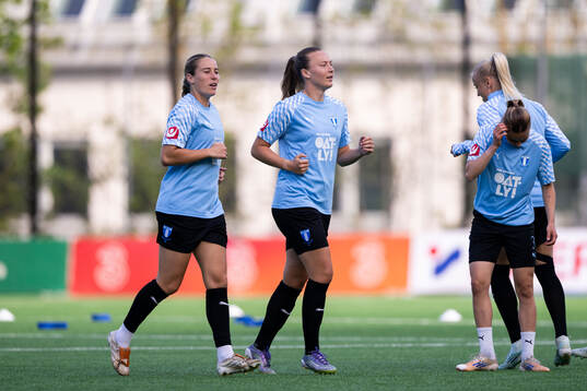 Malmö FFs Courtney Nevin och Sara Kanutte