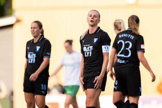 Malmö FFs Nellie Lilja deppar