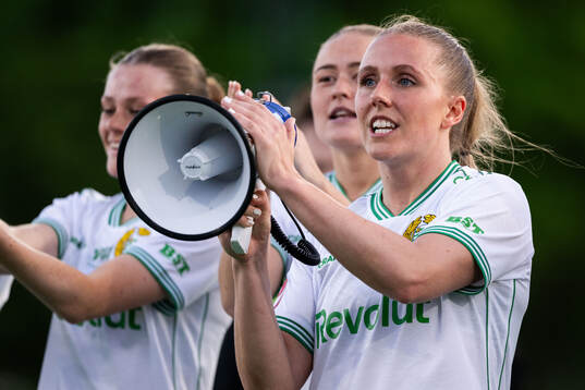 Hammarbys Gudrun Arnardottir jublar