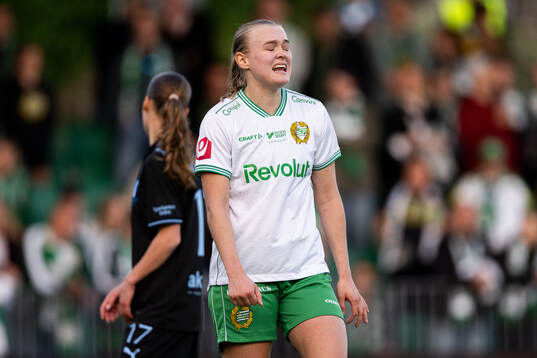Hammarbys Elin Sørum deppar