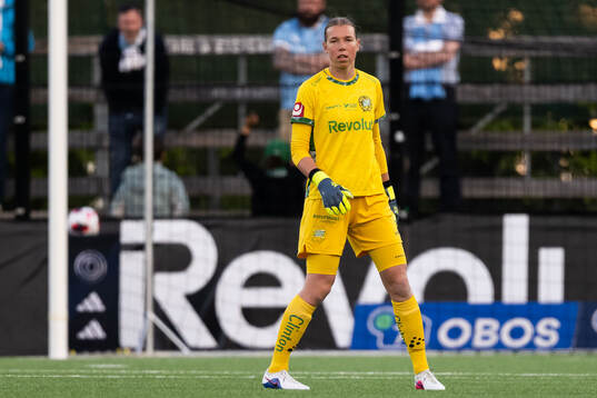 Hammarbys målvakt Melina Loeck