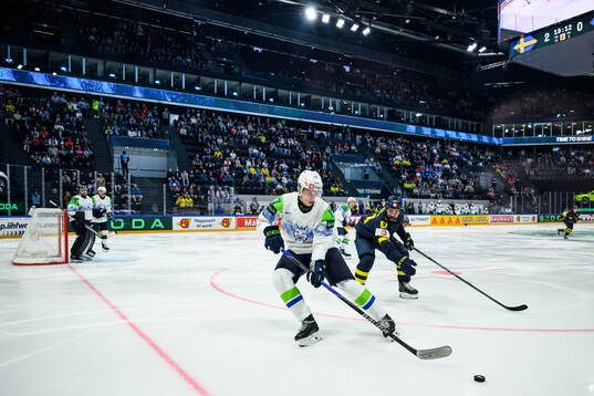 Jan Golicic of Slovenia and Viggo Björck of Sweden
