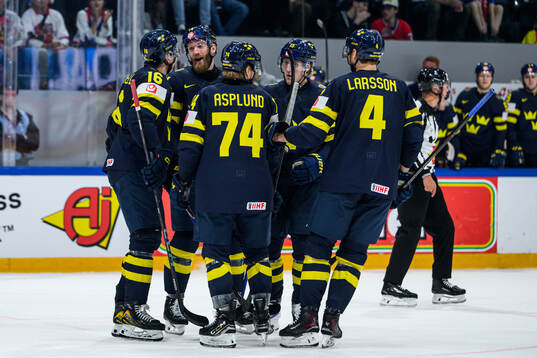 Mattias Ekholm, Anton Frondell, Rasmus Asplund, Simon