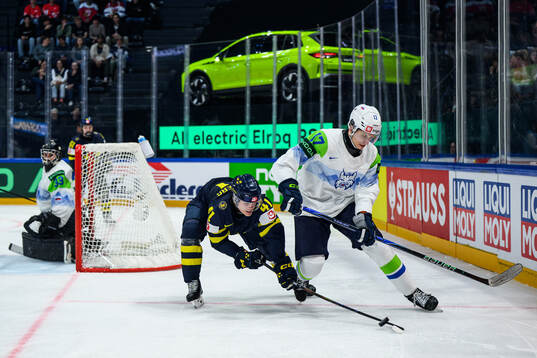 Ivar Stenberg of Sweden and Jan Golicic of Slovenia