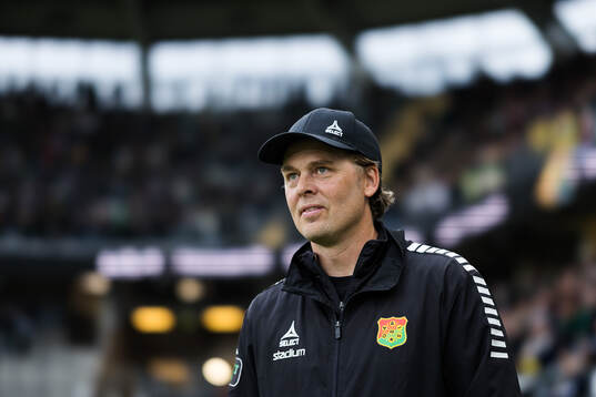 GAISs tränare Fredrik Holmberg
