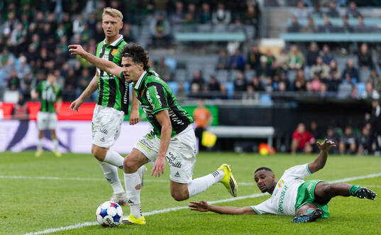 GAISs William Milovanovic och Hammarbys Paulos Abraham