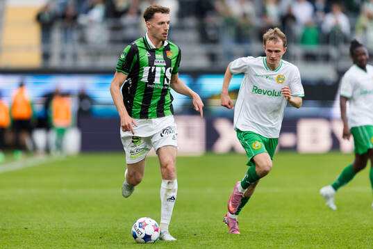 GAISs Anes Cardaklija och Hammarbys Victor Lind
