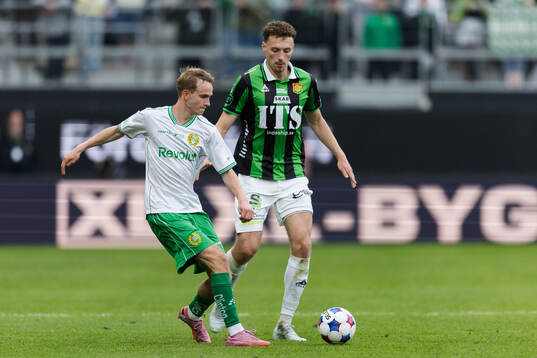 Hammarbys Victor Lind och GAISs Anes Cardaklija