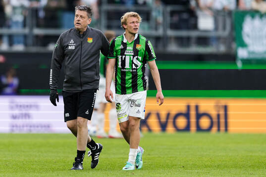 GAISs Rasmus Niklasson Petrovic utgår skadad