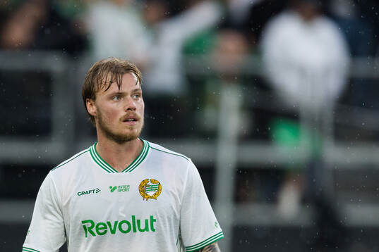 Hammarbys Victor Eriksson deppar