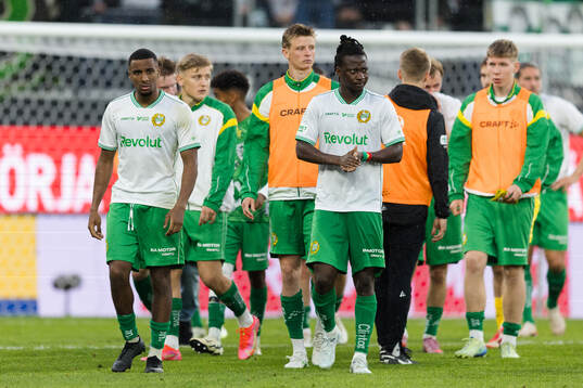 Hammarbys Paulos Abraham och Moise Elohim Victoire Kabore
