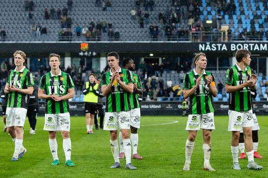 GAIS Filip Beckman, Robin Frej, Oskar Ågren, August