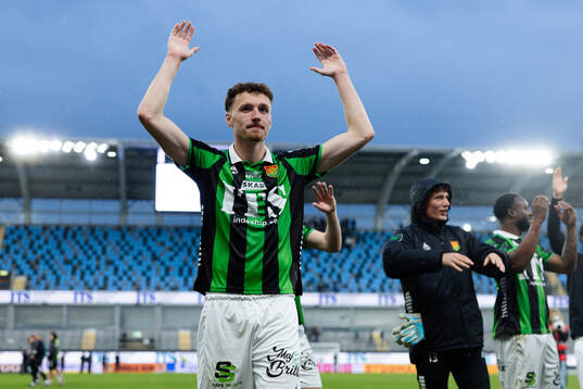 GAIS Anes Cardaklija tackar klacken