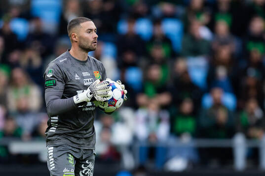GAIS målvakt Mergim Krasniqi