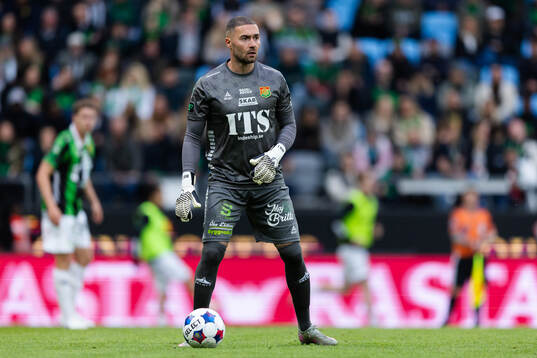 GAIS målvakt Mergim Krasniqi