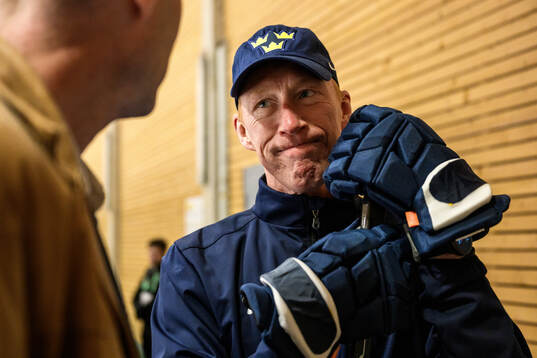Assistant coach Jörgen Jönsson of Sweden