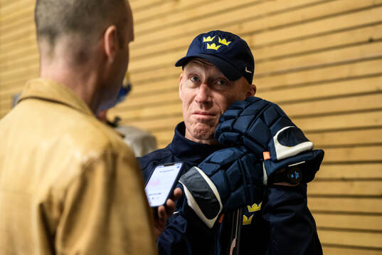 Assistant coach Jörgen Jönsson of Sweden