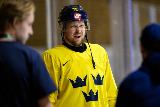 Tim Heed of Sweden at a practice session