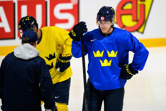 Ivar Stenberg of Sweden at a practice session