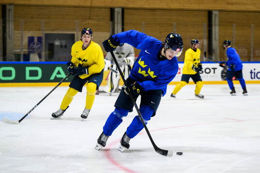 Ivar Stenberg of Sweden at a practice session