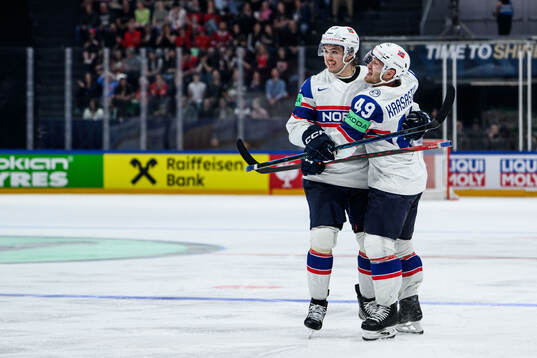 Håvard Østrem Salsten and Christian Kåsastul of Norway
