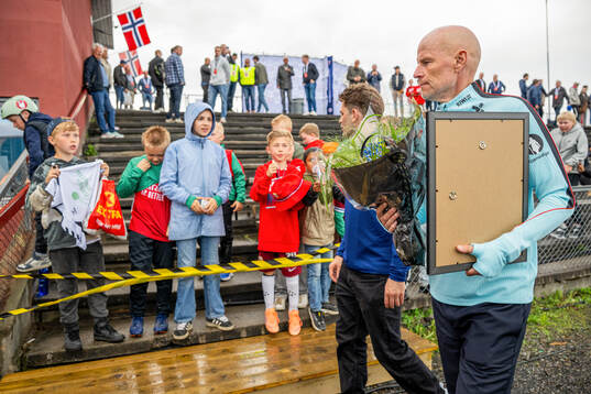 Head coach Ståle Solbakken of the Norwegian national
