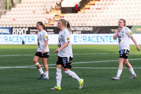 Örebro SKs Rebecka Mannström deppar