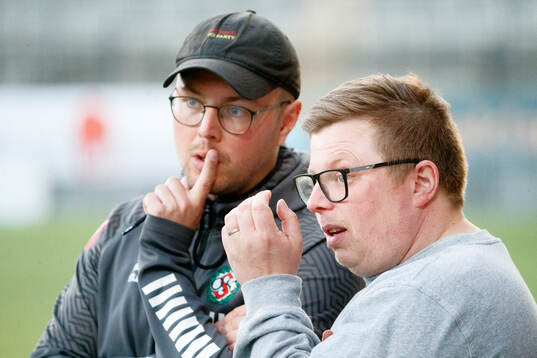 Örebro SKs huvudtränare Dennis Gabrielsson