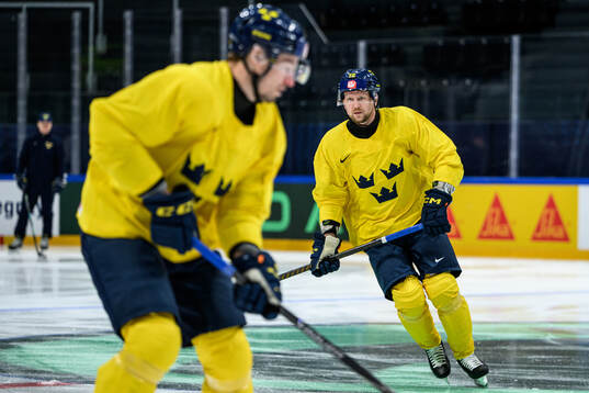 Tim Heed of Sweden at a practice session