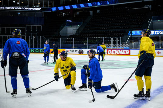 André Petersson, Oliver Ekman-Larsson and Linus Karlsson