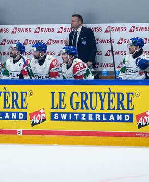 Assistant coach Stephan Mair of Italy