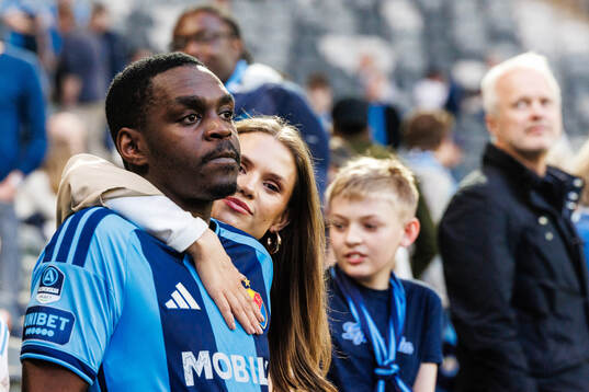 Djurgårdens Joel Asoro deppar
