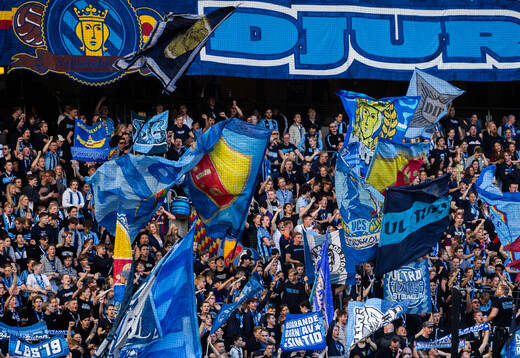 Djurgårdens supportrar