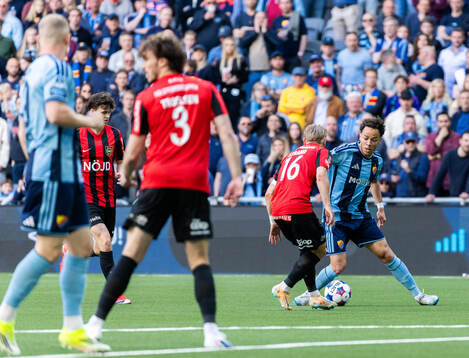 Djurgårdens Mikael Anderson