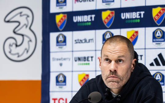 Brommapojkarnas tränare Roger Sandberg
