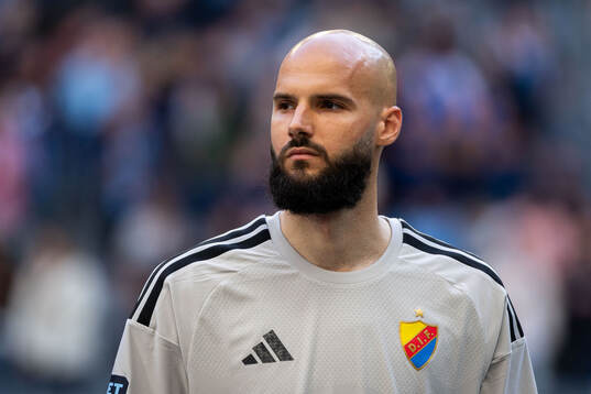 Djurgårdens målvakt Filip Manojlovic