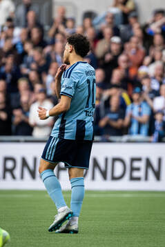 Djurgårdens Mikael Anderson deppar