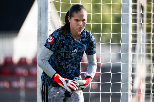 Djurgårdens målvakt Emilia Redtzer