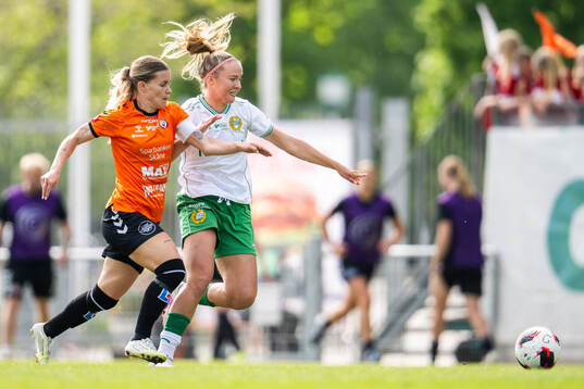 Kristianstads Filippa Andersson Widén och Hammarbys