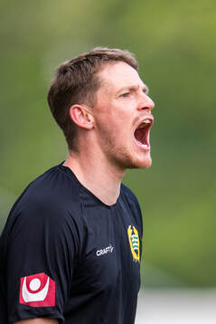Hammarbys tränare William Strömberg