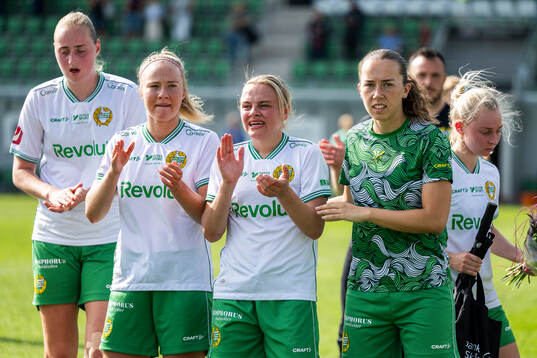 Hammarbys Mari Nyhagen jublar
