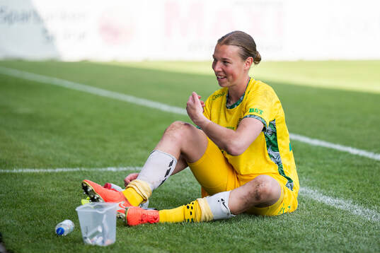 Hammarbys målvakt Melina Loeck