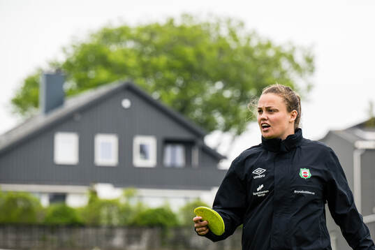 Head coach Anne Lise Olsen of Bryne