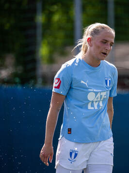 Malmö FFs Tuva Skoog deppar