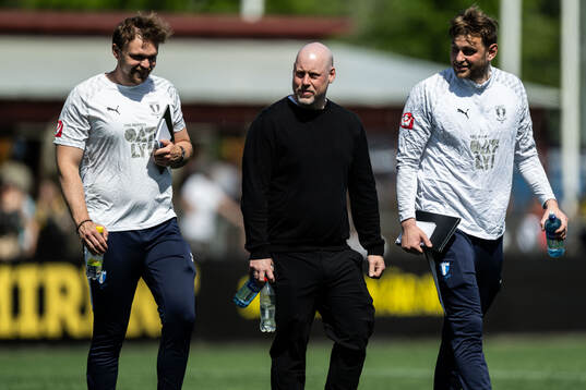 Malmö FFs assisterande tränare Daniel Angergård,