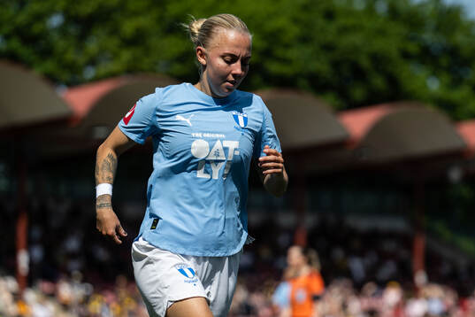 Malmö FFs Nathalie Hoff Persson deppar
