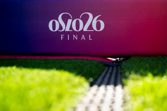 A board with the Oslo26 logo