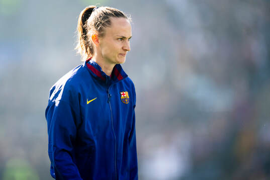 Caroline Graham Hansen of Barcelona