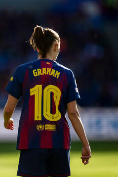 Caroline Graham Hansen of Barcelona